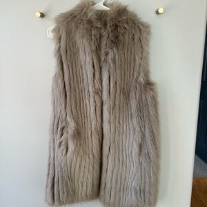 Donna Salyers Faux Fur Vest
